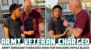 White Veteran Harasses Man For Walking While Black