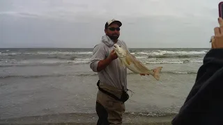 Surf Fishing San Luis Pass