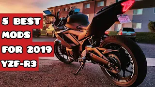Top 5 Must Have Mods/Accessories For Beginner Riders - My Modded Yamaha R3 2019