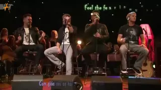 Viva La Vida - Westlife  live in O2,Dublin [vietsub]