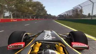 Onboard Robert Kubica FP1 Australian GP 2010 [F1 2010]