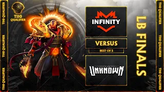 [FIL] Infinity Esports vs Team Unknown | The International 10: South America Qualifiers