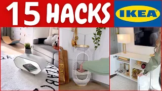 IKEA 15 TRUCOS   PARA DECORAR TU CASA CON POCO DINERO😉 DIY LAS MEJORES 2023| GENIUS HACKS#ikeahack