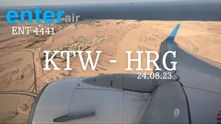 Landing at Hurghada HRG ✈︎ | 4K | TRIP REPORT