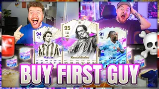 RIP ☠️🚨 ACCOUNT ZERSTÖRT im BUY FIRST GUY 😱 EA FC 24 BATTLE