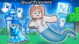 Playing as a GHOST PRINCESS In Minecraft!