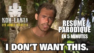 KOH LANTA LES ARMES SECRETES RESUME EN 5MN (PARODIE - EPISODE 7)