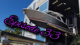 A Tiara 34LS Thru Hull Fitting and A New Pursuit 355 Quick Tour - Episode 33