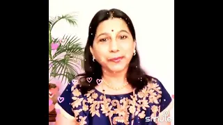 Ninna Savi nenape manadalli /Anuraga bandhana  -Song Cover by Rajalakshmi K.R