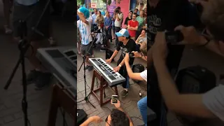 Pablito Lescano Shows En Vivo En Las Calles De Rusia