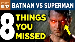 BATMAN VS SUPERMAN Trailer 2 Easter Eggs - 8 Things You Missed - Reckless Ed