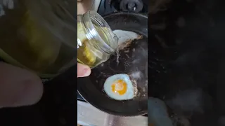 A hack for using pickle juice to cook eggs from food writer Dan Clapson