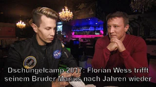 Dschungelcamp 2017: Florian Wess trifft seinem Bruder Marius nach Jahren wieder