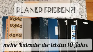 FAZIT 📚 10 Jahre Kalender | Bullet Journal | Wochenplaner