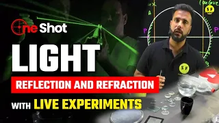 Light Reflection and Refraction with Experiment Class 10 Science One Shot | Ashu Sir Science and Fun
