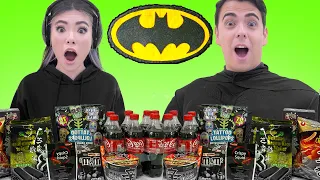 24 HOURS EATING ONLY BLACK FOOD AT WALMART  | LAST TO STOP EATING 1 COLOR CANDY WINS BY SWEEDEE