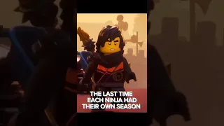 THE LAST TIME THE NINJAS HAD THERE OWN SEASON #ninjago #shortsfeed #viral