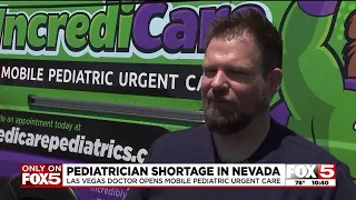 Only pediatric-specific mobile urgent care opens in Las Vegas