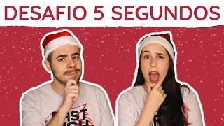 DESAFIO DOS 5 SEGUNDOS COM MEU NAMORADO! (Ft Jean Garrau)