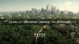 VIA Rail 40th Anniversary Campaign | VFX Breakdown by Rodeo FX