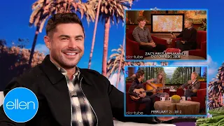 Zac Efron Takes a Trip Down Memory Lane