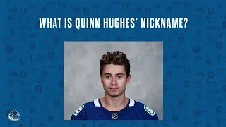 What is Quinn Hughes' Nickname and Why?