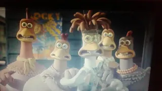 Chicken Run Rocky is faking along and fight scene