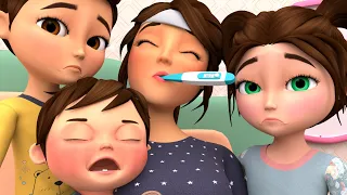 Kids Help Mother Song , Sick Mother Song + More Nursery Rhymes & Kids Songs - Banana Cartoons