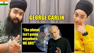 FIRST TIME REACTING TO | GEORGE CARLIN- SAVING THE PLANET