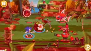 Angry Birds Epic - Sonic Dash 6-7 Team Up Super Sonic Collecting Chuck's Illusionist Class!