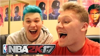 EPIC REAL LIFE PACK 'N' PLAY VS. JESSERTHELAZER! | NBA 2K17