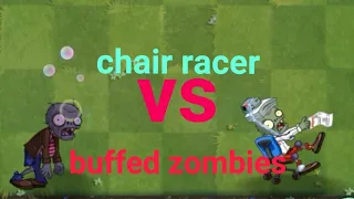 plants vs zombies 2 chair racer zombie vs buffed zombies