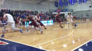 2016-17 Hanover College Men's Basketball (Buzzer Beater vs. Transylvania)