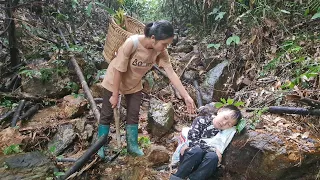 The life of a 17-year-old single mother: helping a boy lost in the forest