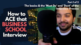 Interview Tips for Business School that you should know