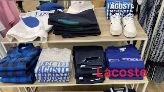 [4k] Lacoste new collection of clothes for men