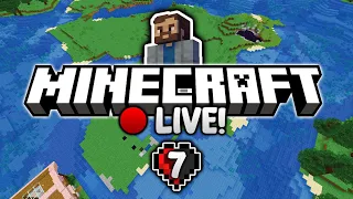 Time to make THIS Minecraft island my OWN! | Minecraft Half Hearted Hardcore [LIVE]