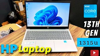 Hp 15⚡️⚡️laptop intel core i3 13th Gen 8GB RAM 512 SSD 15.6 FHD UHD Graphics W11 MSF 2012 🔥🔥