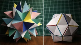 ECO-ART-ORIGAMI Challenge 2. KUSUDAMA