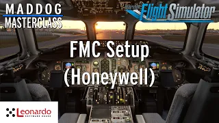MD-82 Maddog Masterclass Part 5.1: FMC Setup (Honeywell) | MSFS