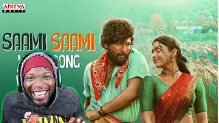 Saami Saami Video Song | Pushpa Songs | Allu Arjun, Rashmika | DSP | Mounika Yadav | (REACTION)