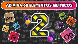 🧬PARTE-2  Adivina 60 ELEMENTOS QUIMICOS DE LA TABLA PERIÓDICA⚗️🧪- IdeaLab-QUIZ