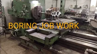 Machine job work on horizontal boring machine, planner, shaper, lathe & redial machine