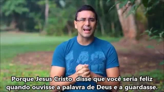 Lucas 11 28 Legendado - Felicidade baseada na obediência a Deus.