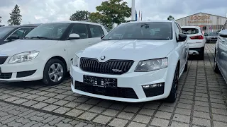 Осмотр Skoda Octavia RS из Германии в хорошей комплектации