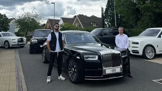 Collecting My Rolls Royce Phantom 8 EWB - Lord Aleem style