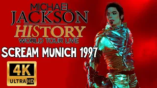 MICHAEL JACKSON - SCREAM LIVE IN MUNICH 1997 (4K)