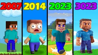 minecraft with different years compilation