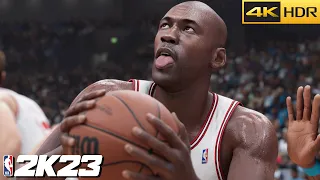 NBA 2K23 Jordan Buzzer Beater Game Winner [PS5 4K Ultra HDR 60fps]