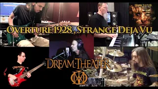 Dream Theater - Overture 1928 + Strange Deja Vu - Split Screen Cover